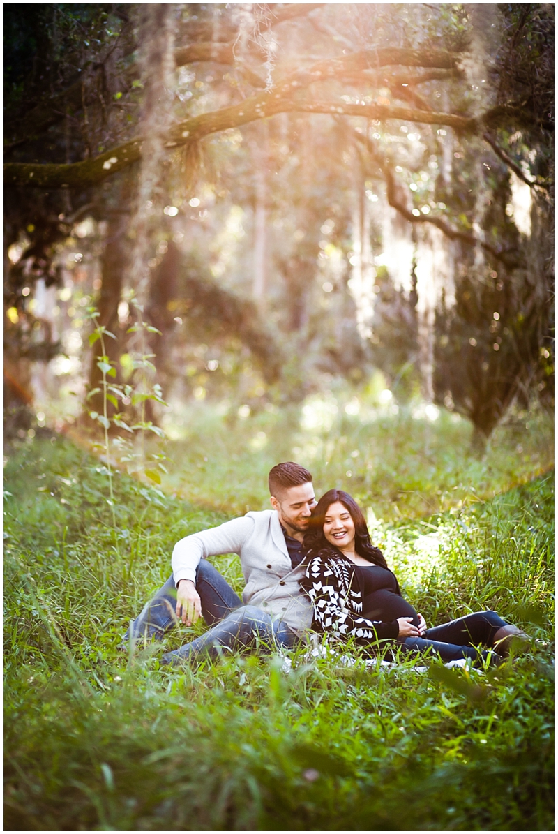 Woodland Maternity photography - Chelsea Victoria Photography