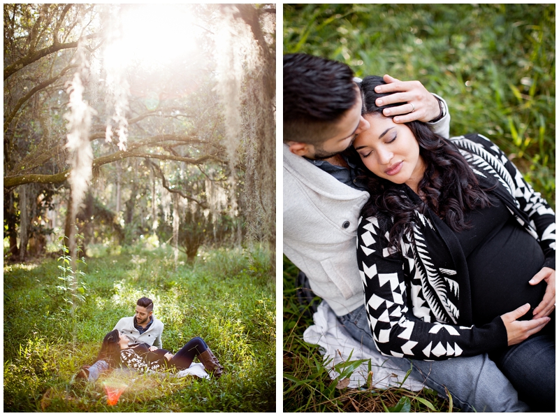 Woodland Maternity photography - Chelsea Victoria Photography