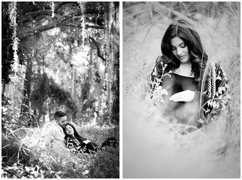 Woodland Maternity photography - Chelsea Victoria Photography