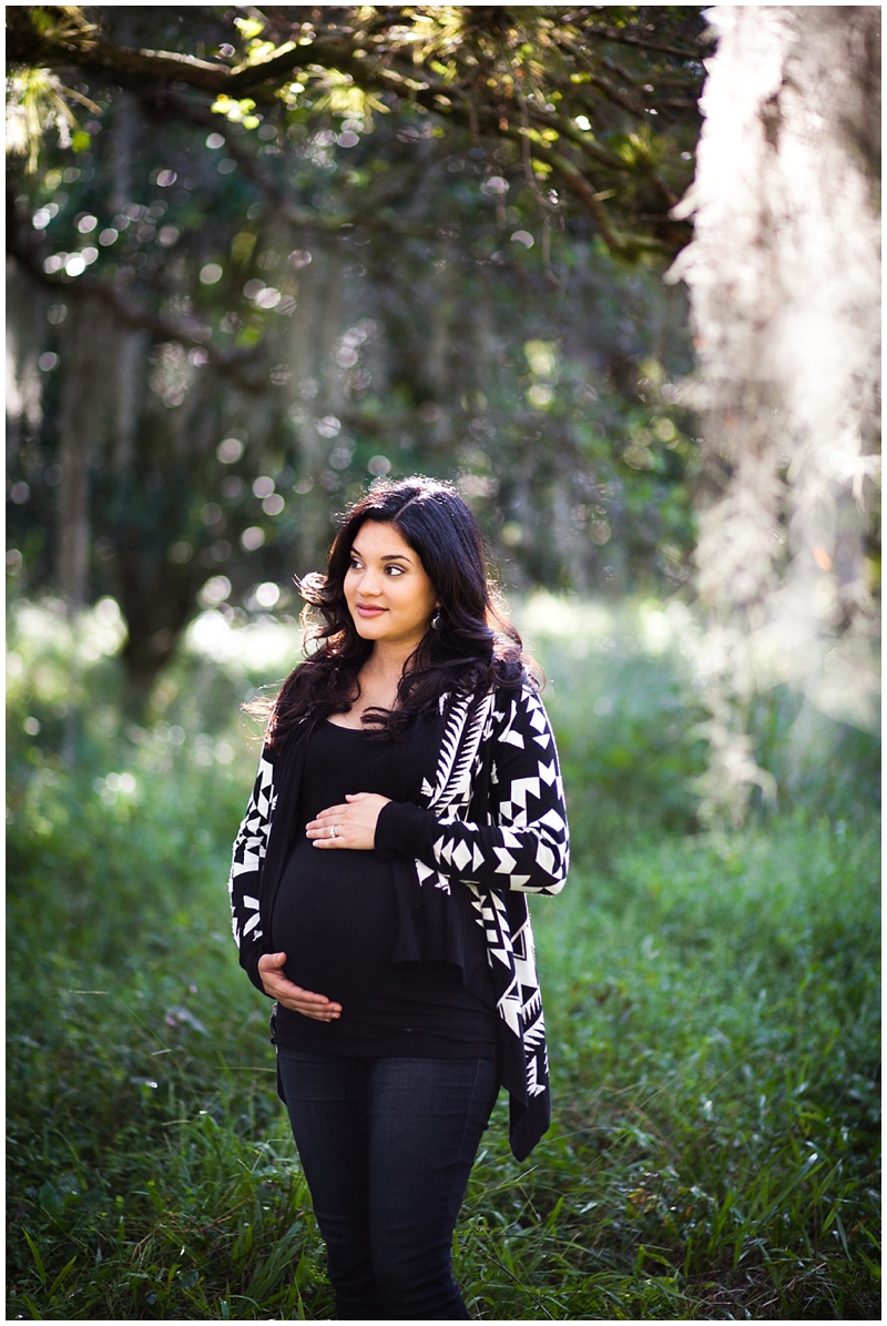 Woodland Maternity photography - Chelsea Victoria Photography