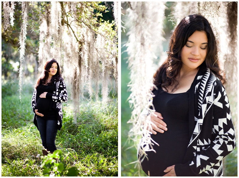 Woodland Maternity photography - Chelsea Victoria Photography