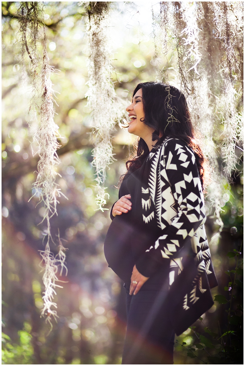 Woodland Maternity photography - Chelsea Victoria Photography