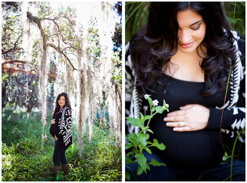 Woodland Maternity photography - Chelsea Victoria Photography