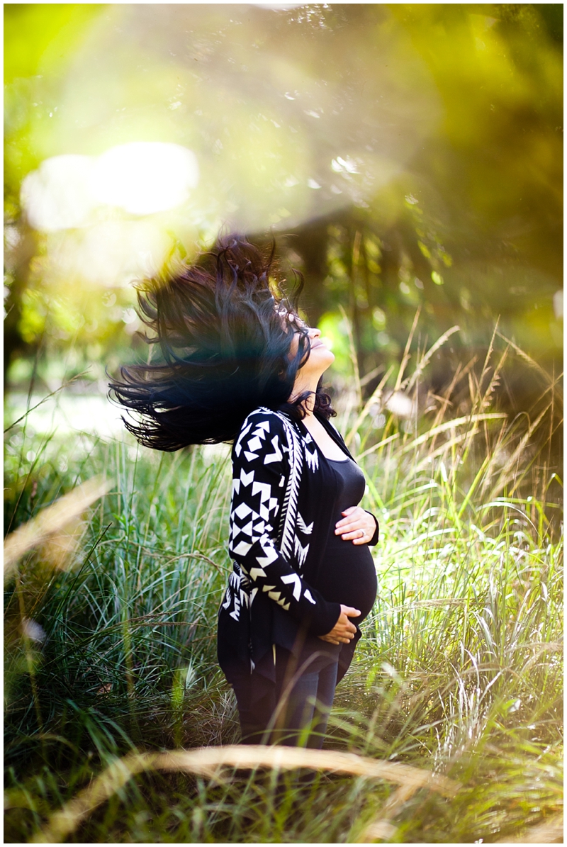 Woodland Maternity photography - Chelsea Victoria Photography