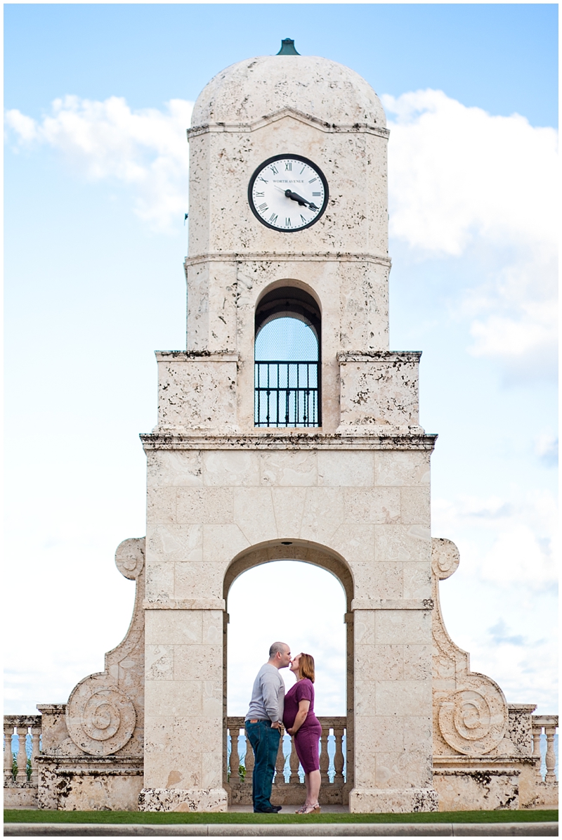 Worth Avenue, Palm Beach Maternity Photography by Chelsea Victoria