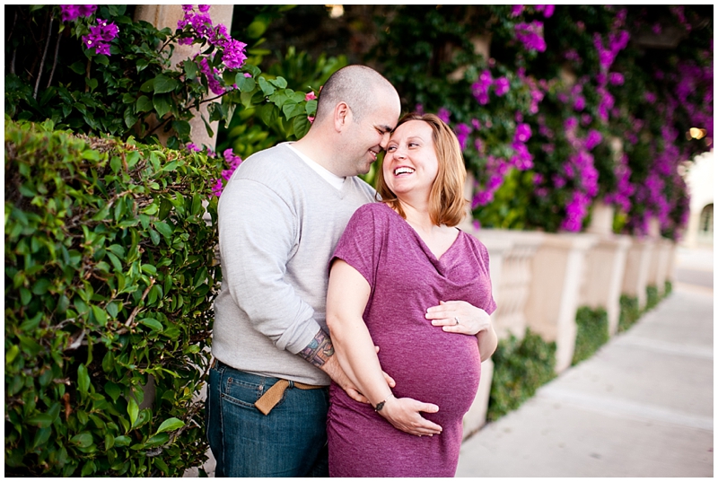 Worth Avenue, Palm Beach Maternity Photography by Chelsea Victoria