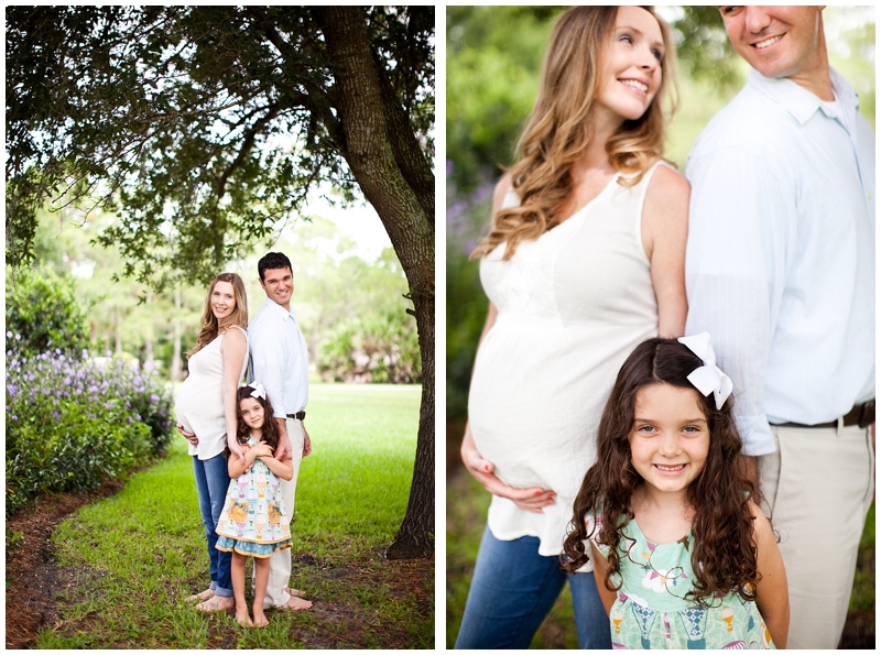 Jupiter Family Maternity Portraits by Chelsea Victoria