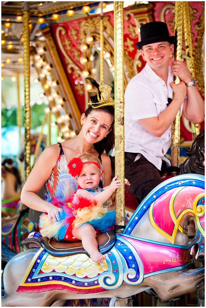 Sugar Sands Park, Boca Raton, 1st Birthday Party, Carnival, Circus, Smash Cake - Chelsea Victoria Photography