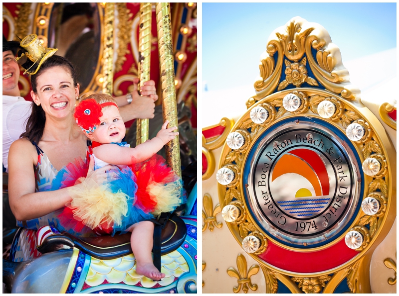 Sugar Sands Park, Boca Raton, 1st Birthday Party, Carnival, Circus, Smash Cake - Chelsea Victoria Photography