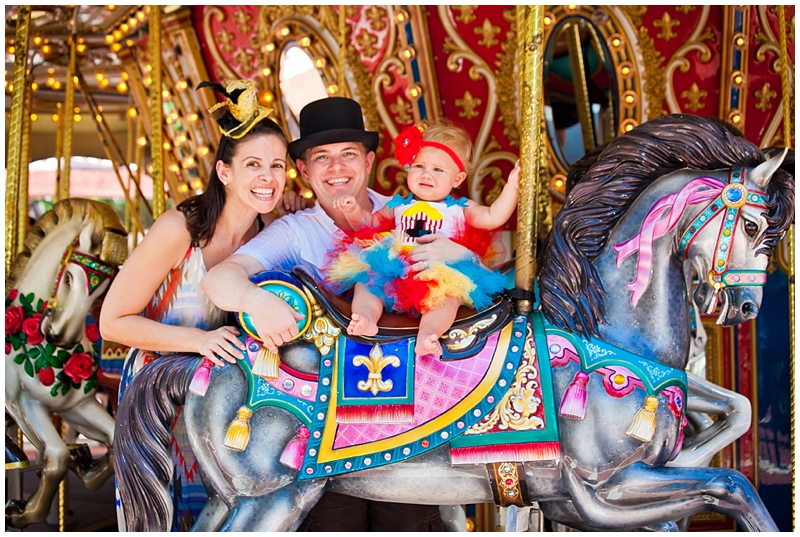 Sugar Sands Park, Boca Raton, 1st Birthday Party, Carnival, Circus, Smash Cake - Chelsea Victoria Photography