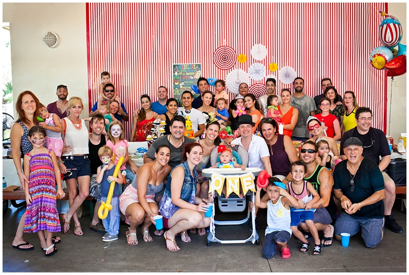 Sugar Sands Park, Boca Raton, 1st Birthday Party, Carnival, Circus, Smash Cake - Chelsea Victoria Photography