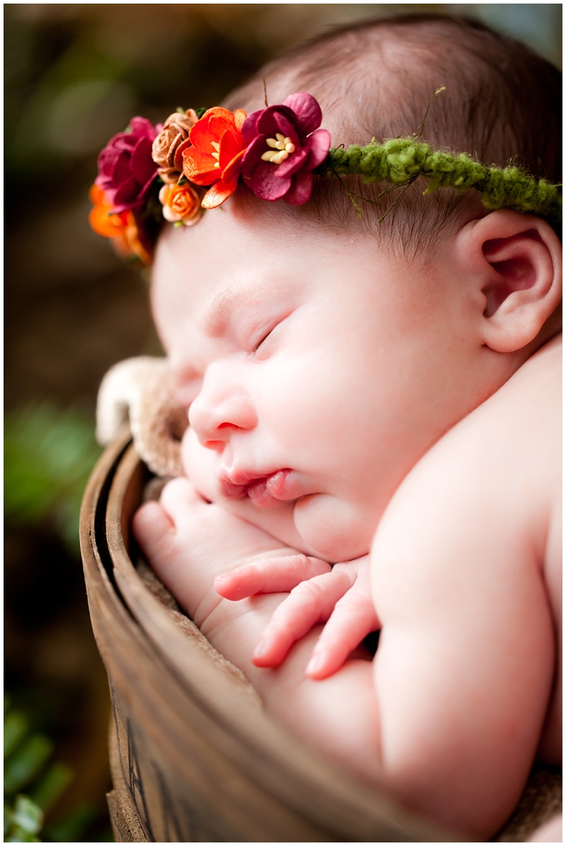 Autumn Fall Pumpkin Rustic Newborn photography by Chelsea Victoria