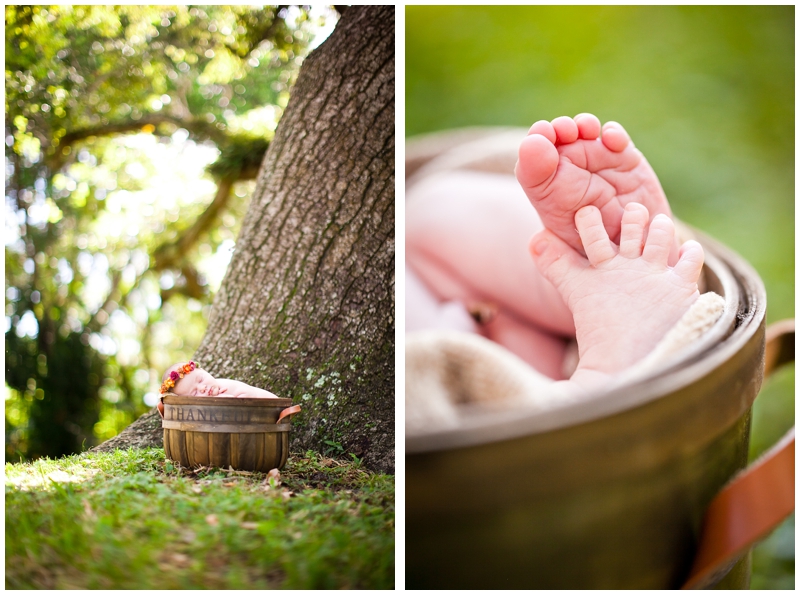 Autumn Fall Pumpkin Rustic Newborn photography by Chelsea Victoria