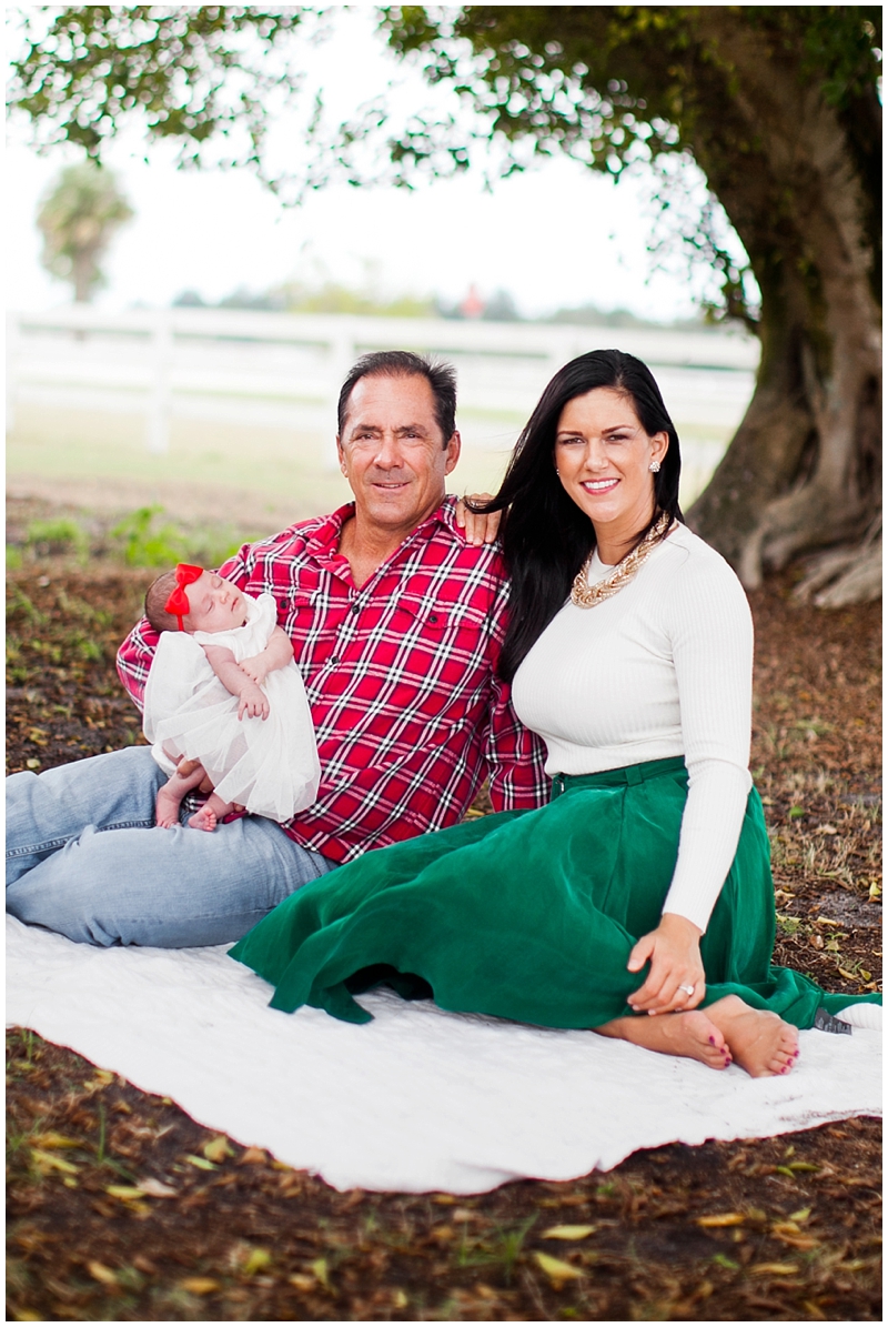 Sunlight Saddle Club Stuart Florida Family Newborn Portraits by ChelseaVictoria.com