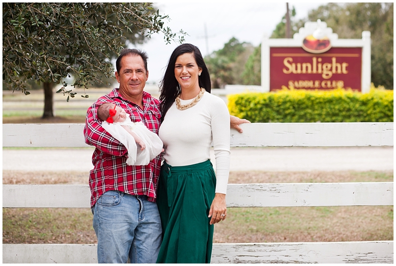 Sunlight Saddle Club Stuart Florida Family Newborn Portraits by ChelseaVictoria.com