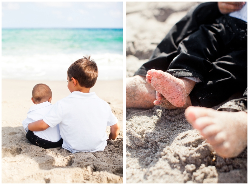 Military Family Portraits Coral Cove Jupiter Beach Florida by Chelsea Victoria Photography ChelseaVictoria.com