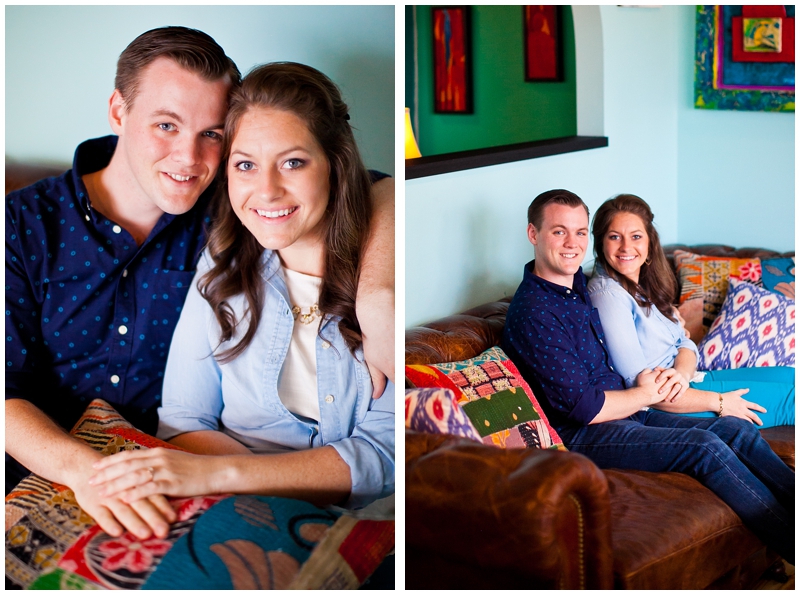 Evernia Coffee Shop, Downtown West Palm Beach Engagement Photography by ChelseaVictoria.com