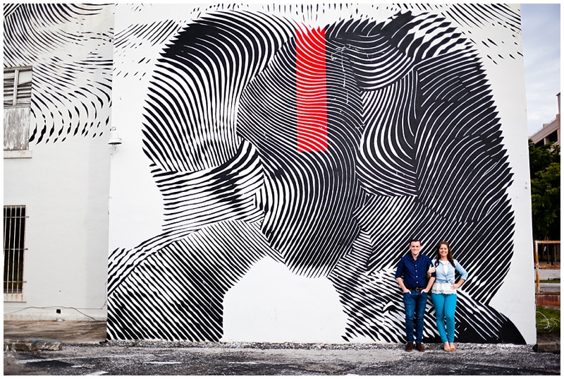 Evernia Coffee Shop, Downtown West Palm Beach Engagement Photography by ChelseaVictoria.com