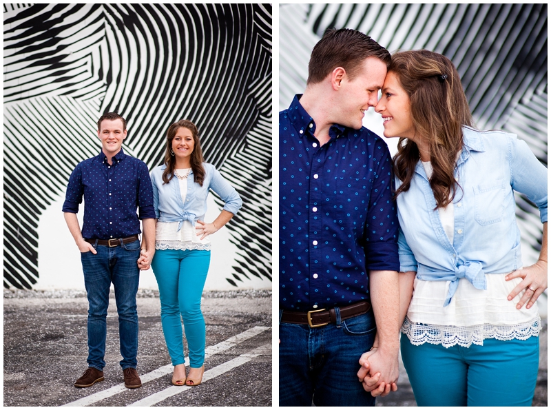Evernia Coffee Shop, Downtown West Palm Beach Engagement Photography by ChelseaVictoria.com