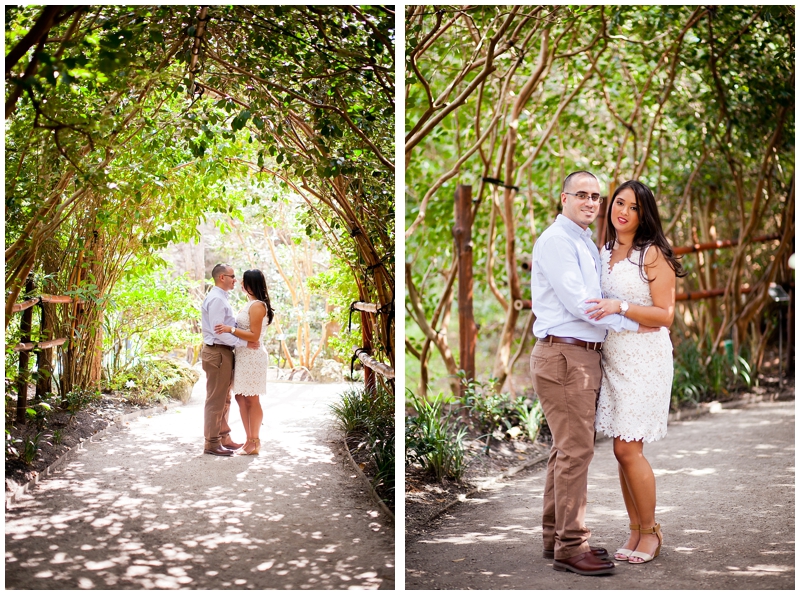 Morikami Museum & Japanese Gardens Engagement Photography by ChelseaVictoria.com