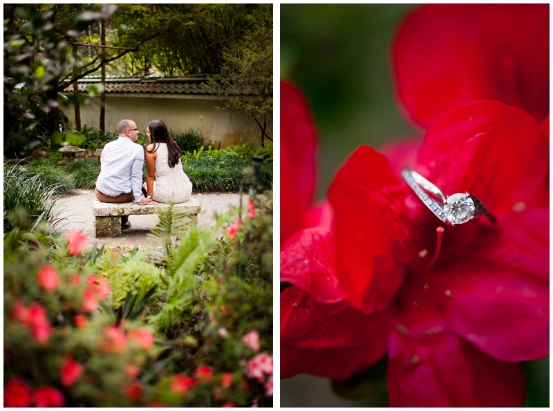 Morikami Museum & Japanese Gardens Engagement Photography by ChelseaVictoria.com