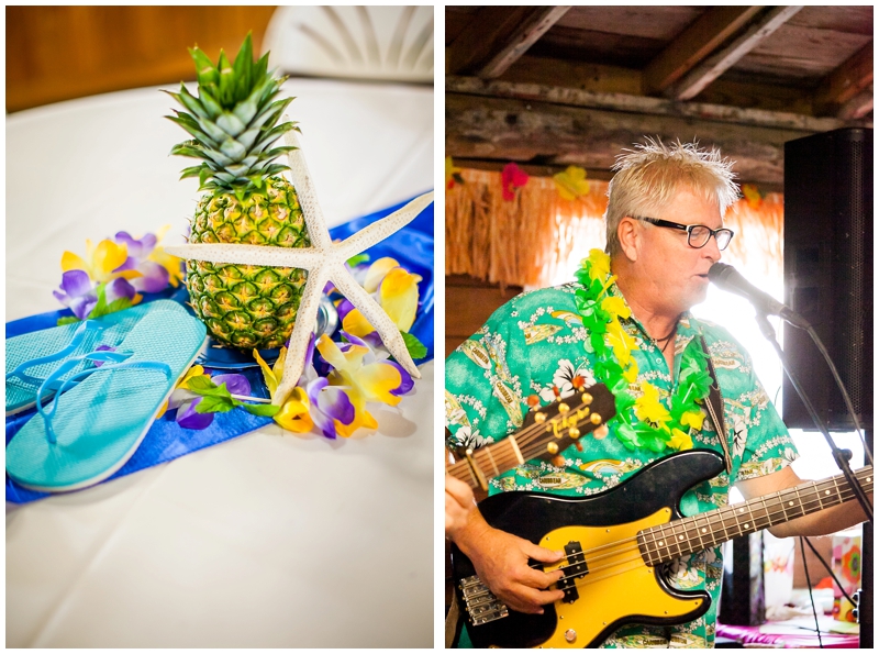 Tropical 50th Birthday Jupiter Civic Center Florida by Chelsea Victoria Photography