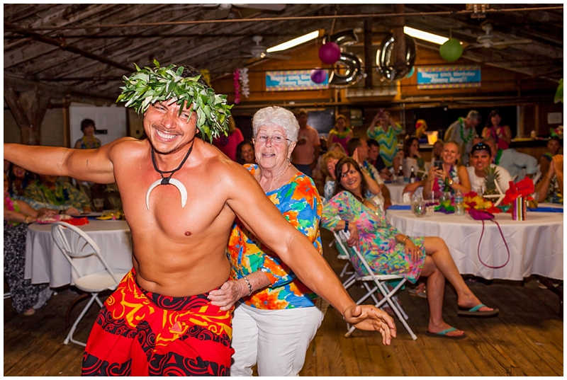 Tropical 50th Birthday Jupiter Civic Center Florida by Chelsea Victoria Photography