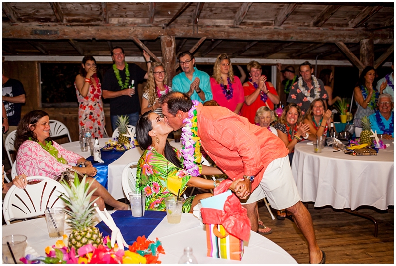 Tropical 50th Birthday Jupiter Civic Center Florida by Chelsea Victoria Photography