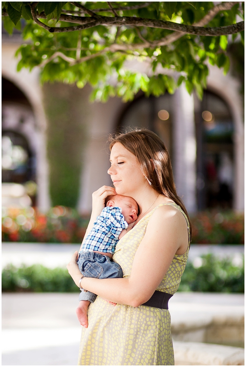 Worth Avenue Palm Beach Florida Family and Newborn Portraits by Chelsea Victoria