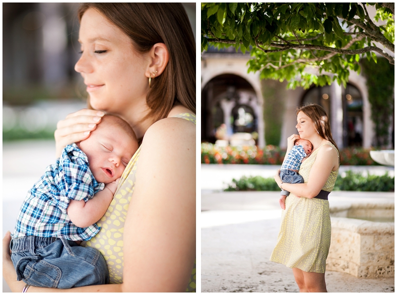 Worth Avenue Palm Beach Florida Family and Newborn Portraits by Chelsea Victoria