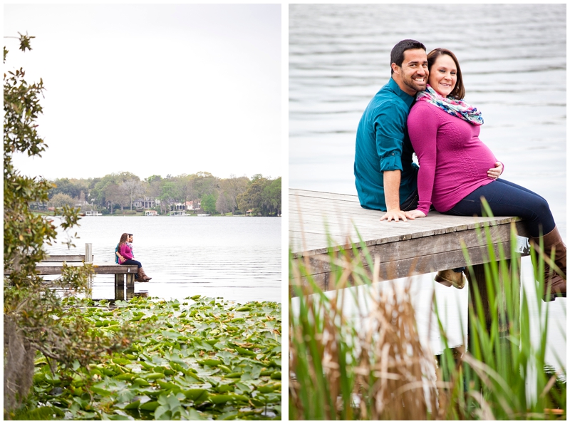 Rollins College, Winter Park, Orlando Maternity Family Portraits by Chelsea Victoria Photography