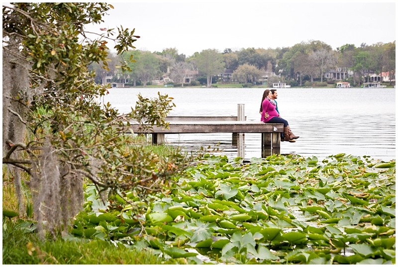 Rollins College, Winter Park, Orlando Maternity Family Portraits by Chelsea Victoria Photography