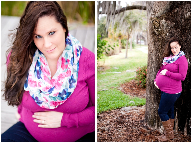 Rollins College, Winter Park, Orlando Maternity Family Portraits by Chelsea Victoria Photography