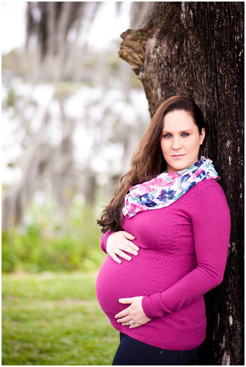 Rollins College, Winter Park, Orlando Maternity Family Portraits by Chelsea Victoria Photography