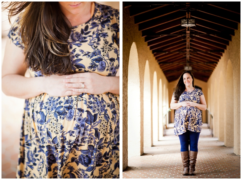 Rollins College, Winter Park, Orlando Maternity Family Portraits by Chelsea Victoria Photography