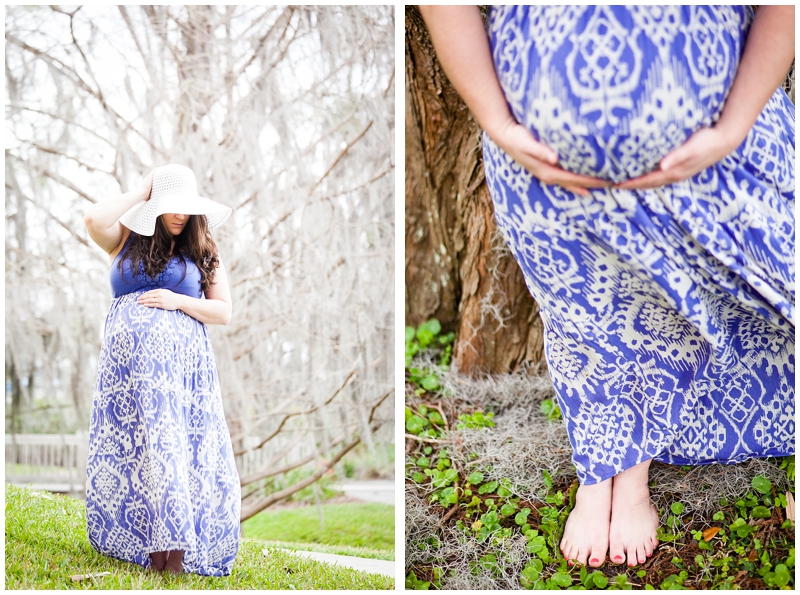 Rollins College, Winter Park, Orlando Maternity Family Portraits by Chelsea Victoria Photography