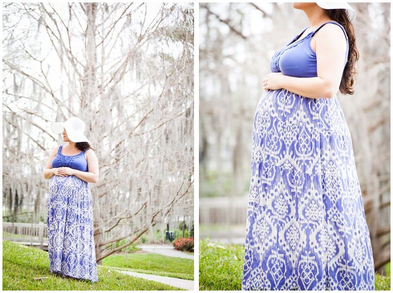 Rollins College, Winter Park, Orlando Maternity Family Portraits by Chelsea Victoria Photography