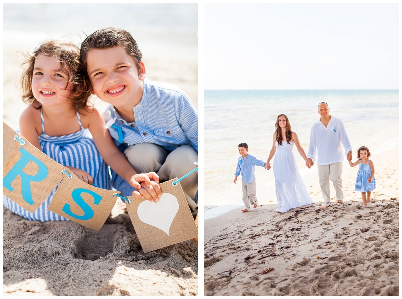 Delray Beach Pier, Florida Family Portraits, 10th Anniversary by ChelseaVictoria.com