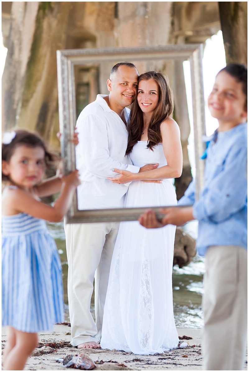 Delray Beach Pier, Florida Family Portraits, 10th Anniversary by ChelseaVictoria.com