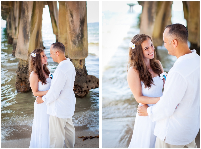 Delray Beach Pier, Florida Family Portraits, 10th Anniversary by ChelseaVictoria.com